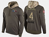 Nike Aavalanche 4 Tyson Barrie Olive Salute To Service Pullover Hoodie
